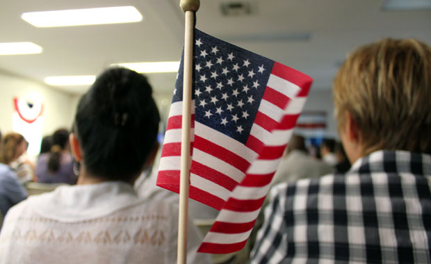 Cérémonie de naturalisation américaine