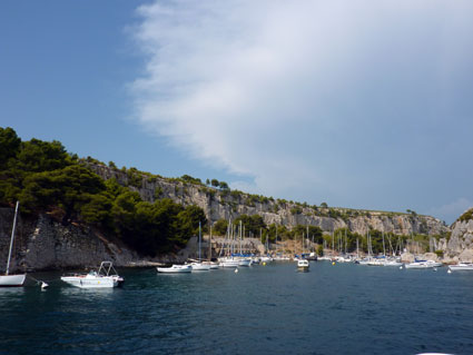 Calanques en bateau