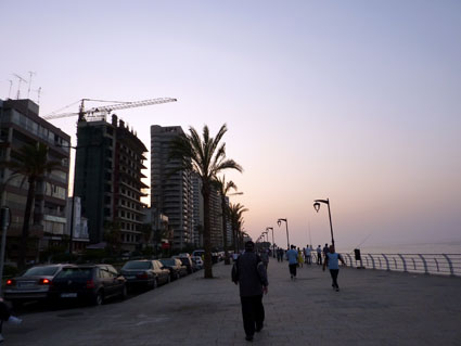 Liban - La corniche de Beyrouth