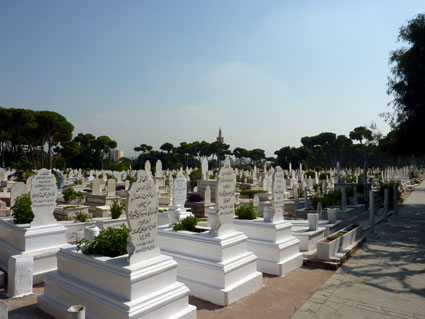 Liban - Beyrouth - Cimetière Musulman