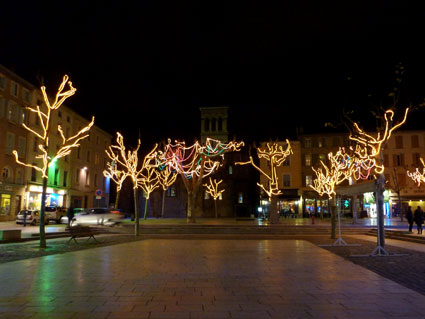 Décoration de Noël à Valence