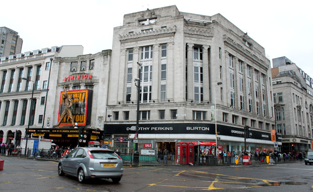 Londres : Trafalgar Square, Piccadilly Circus, Oxford Street