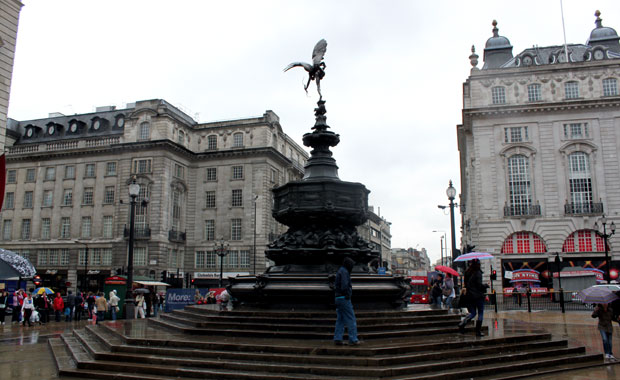 Londres : Trafalgar Square, Piccadilly Circus, Oxford Street