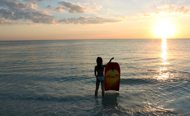 Coucher de soleil à Fort Desoto