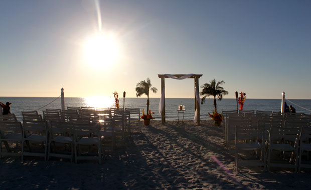 Coucher de soleil à Honeymoon Island