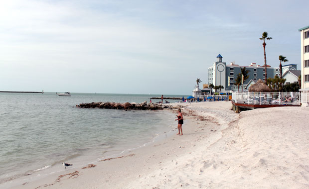 A la plage pour le jour de l'an