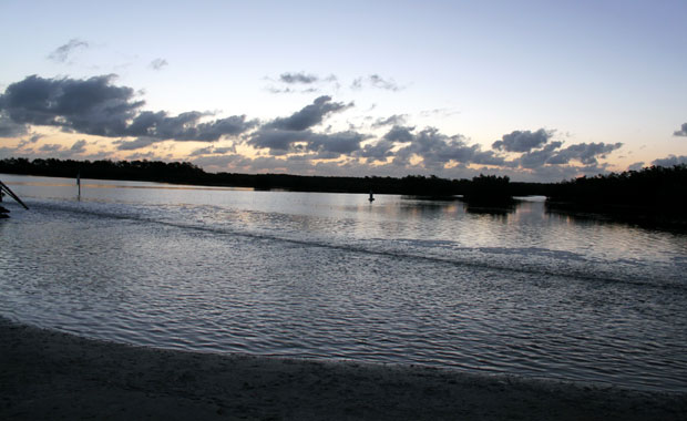 Camping a Key Largo