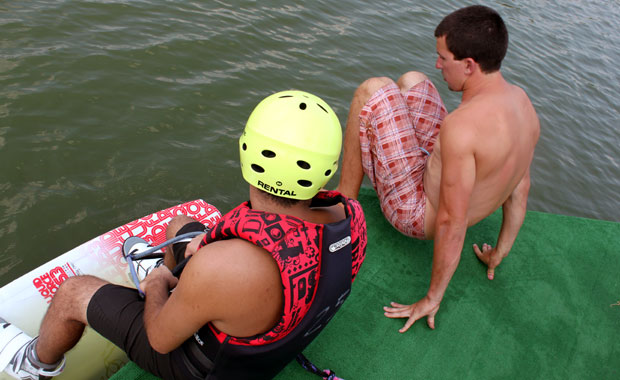 Initiation au Wakeboard