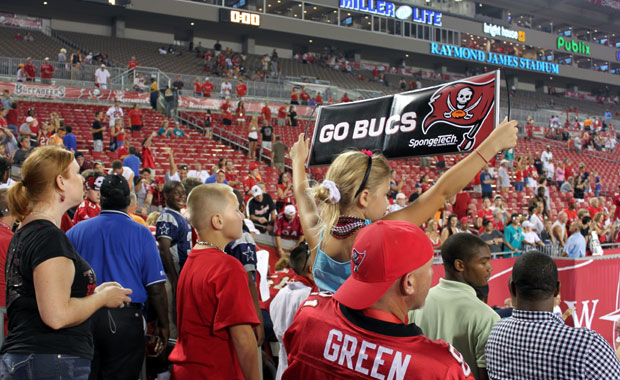 Match de pré-saison pour les Buccaneers 