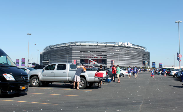 New York : Match de football des Giants