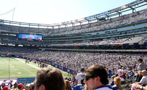 New York : Match de football des Giants