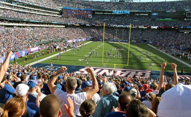 New York : Match de football des Giants