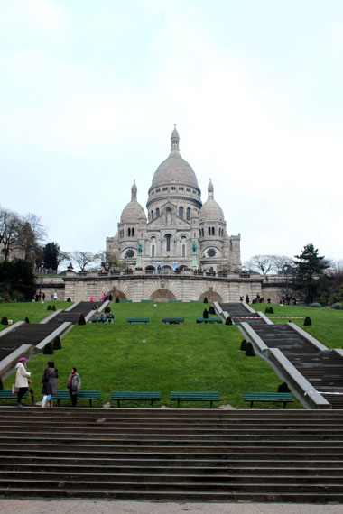 Séjour en France pour Noël. Paris pour une courte visite