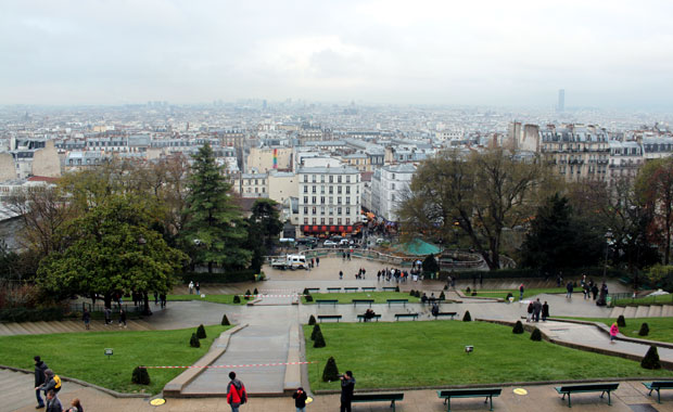 Séjour en France pour Noël. Paris pour une courte visite