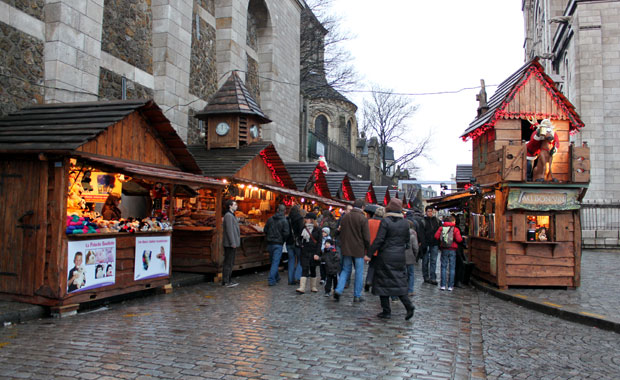 Séjour en France pour Noël. Paris pour une courte visite