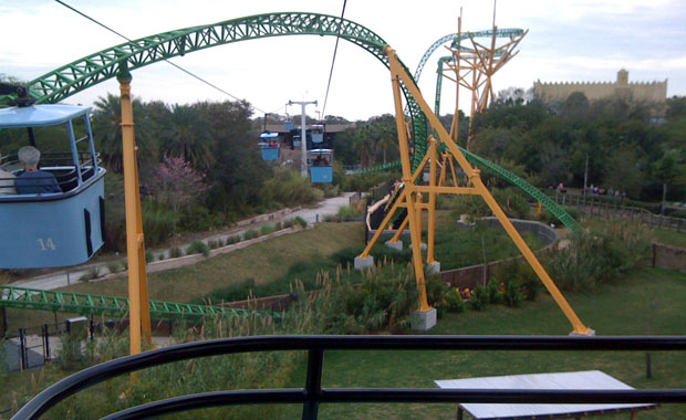 Busch Gardens en Semaine