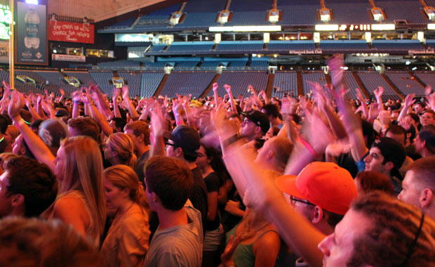 MLB - Rays vs Marlins et Concert Afrojack